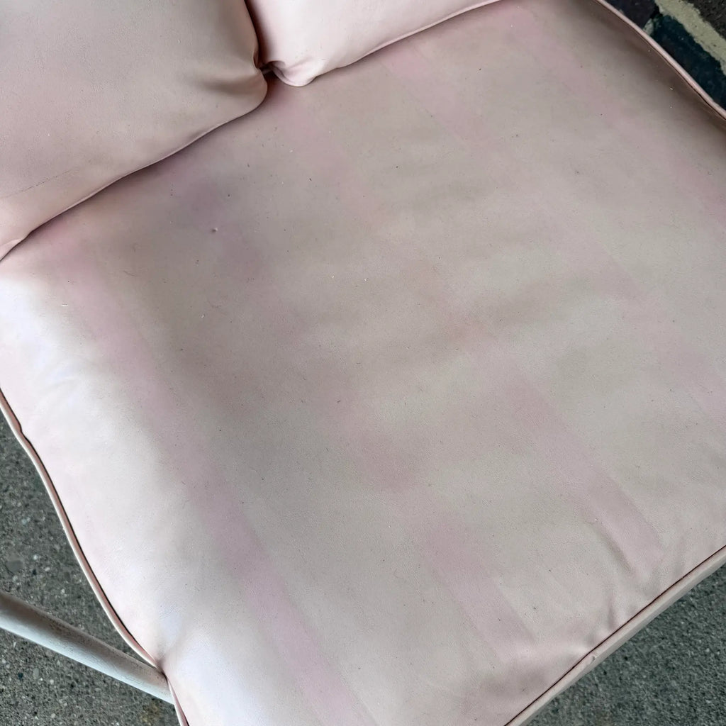 Very Rare Salterini Pair of Lounge Chairs and Ottomans