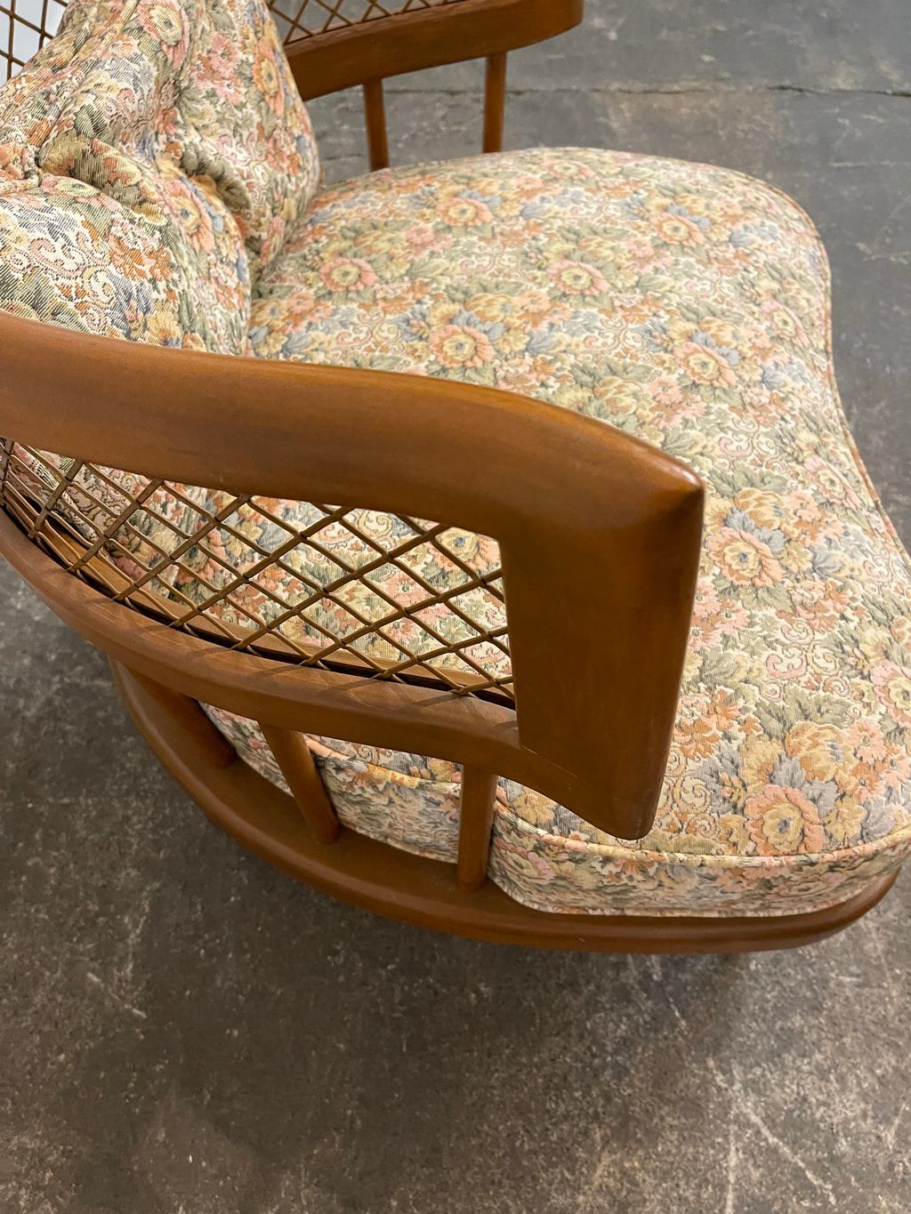 1940s Vintage Slipper Chair