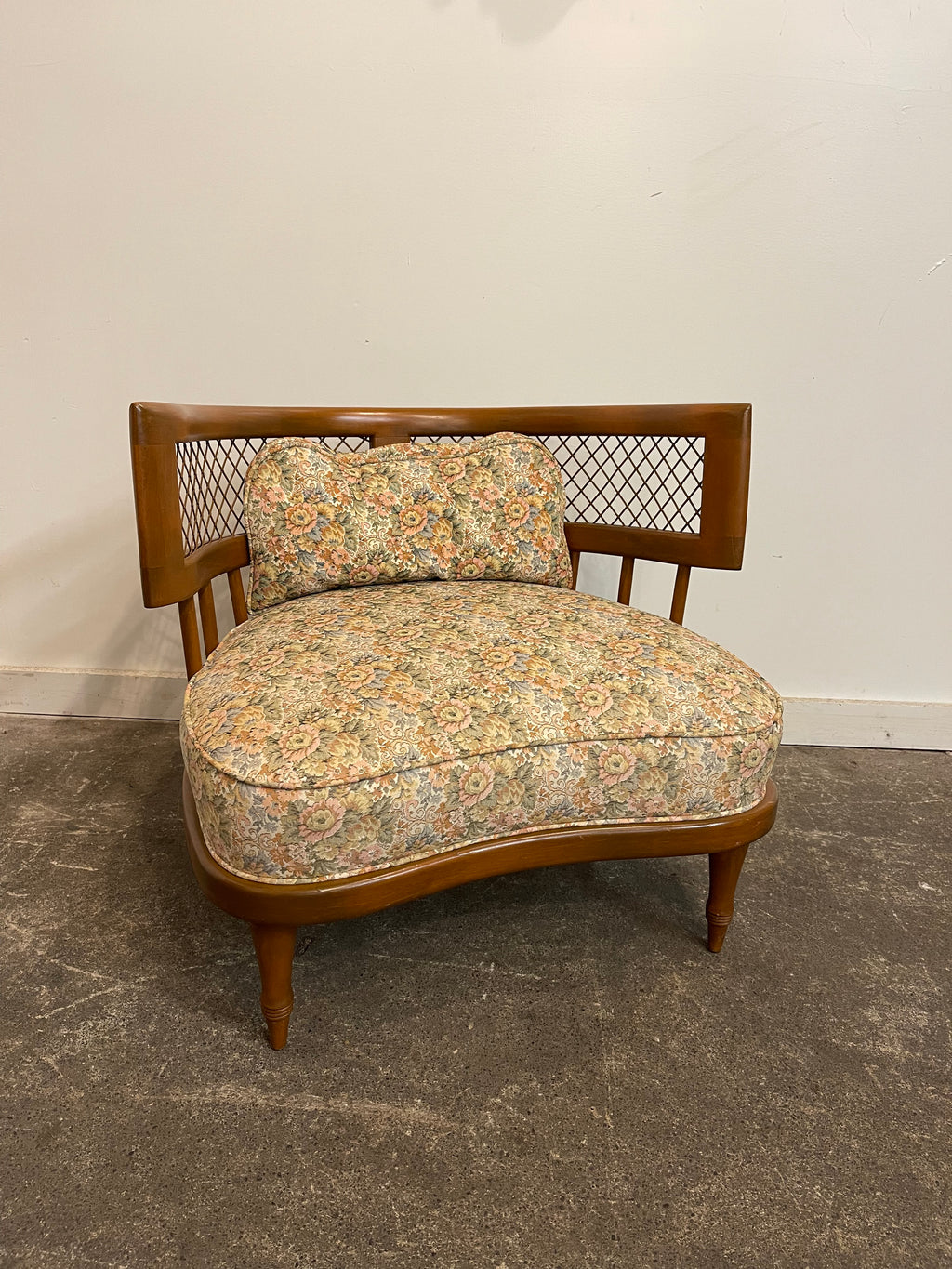 1940s Vintage Slipper Chair