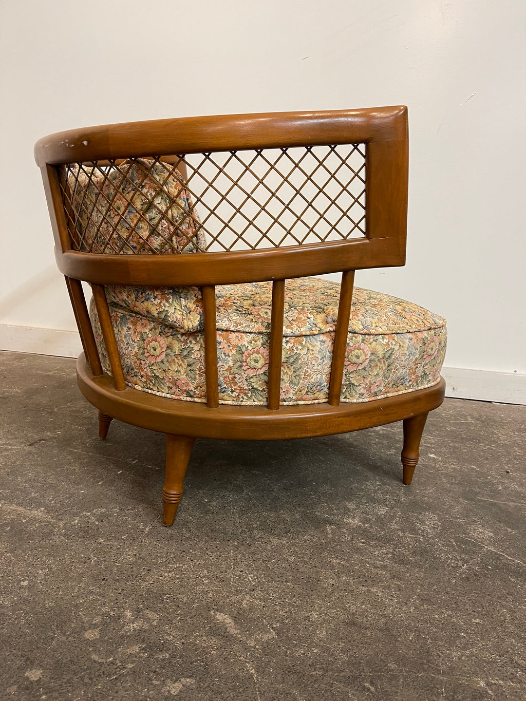 1940s Vintage Slipper Chair