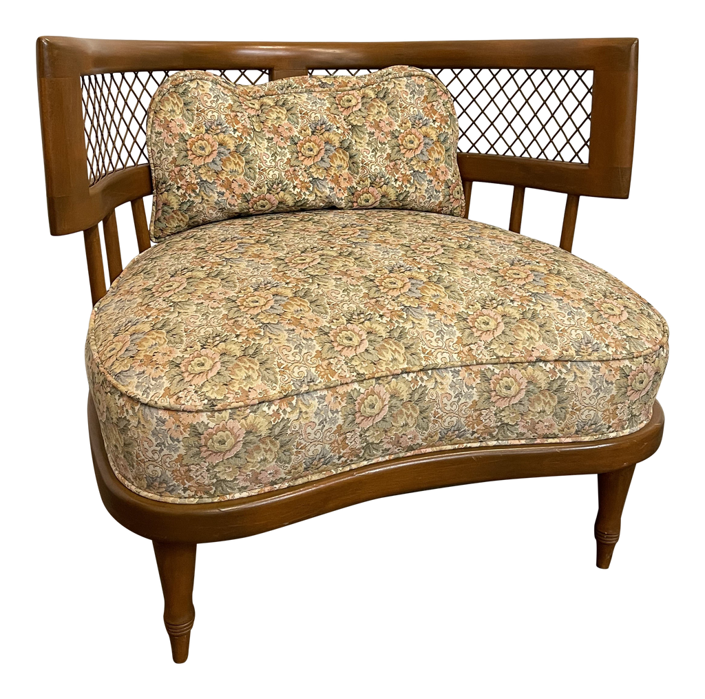 1940s Vintage Slipper Chair