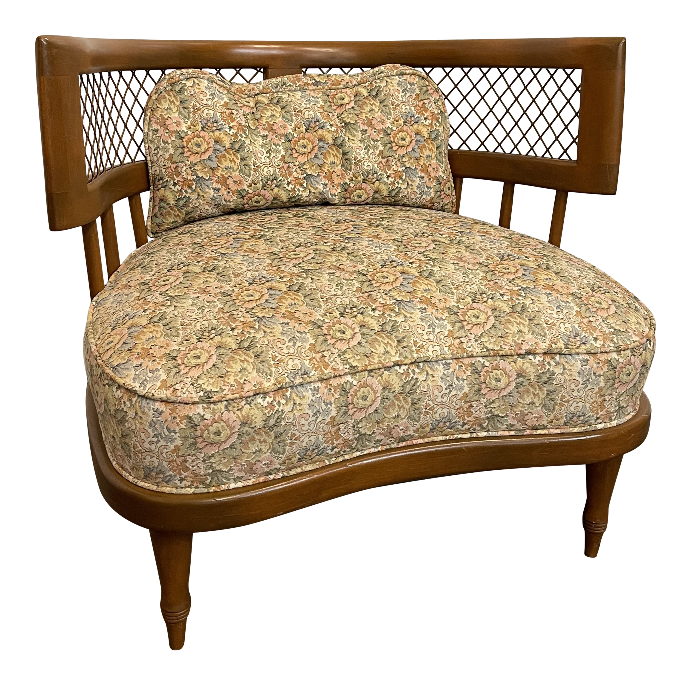 1940s Vintage Slipper Chair