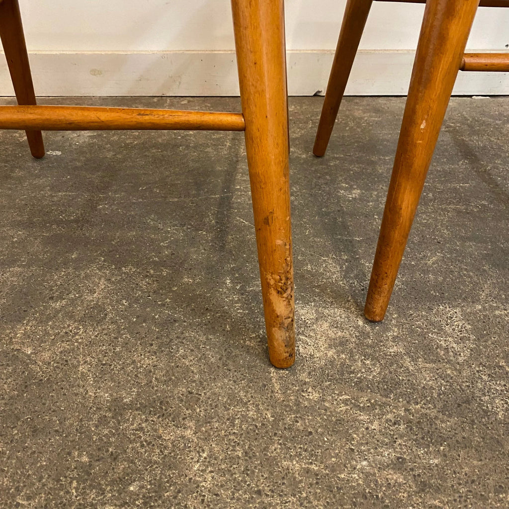 1950s Paul McCobb Planner Group Dining Table and Chairs with One Leaf - 6 Pieces