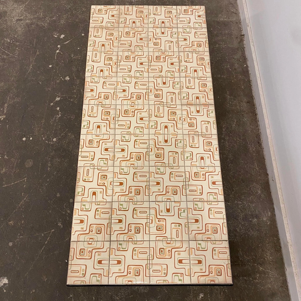 1960s Arden Riddle Tile Top Coffee Table