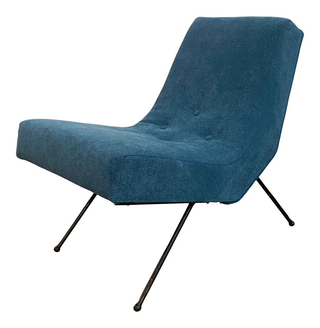Iron Slipper Chair by Adrian Pearsall 1960s