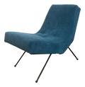 Iron Slipper Chair by Adrian Pearsall 1960s