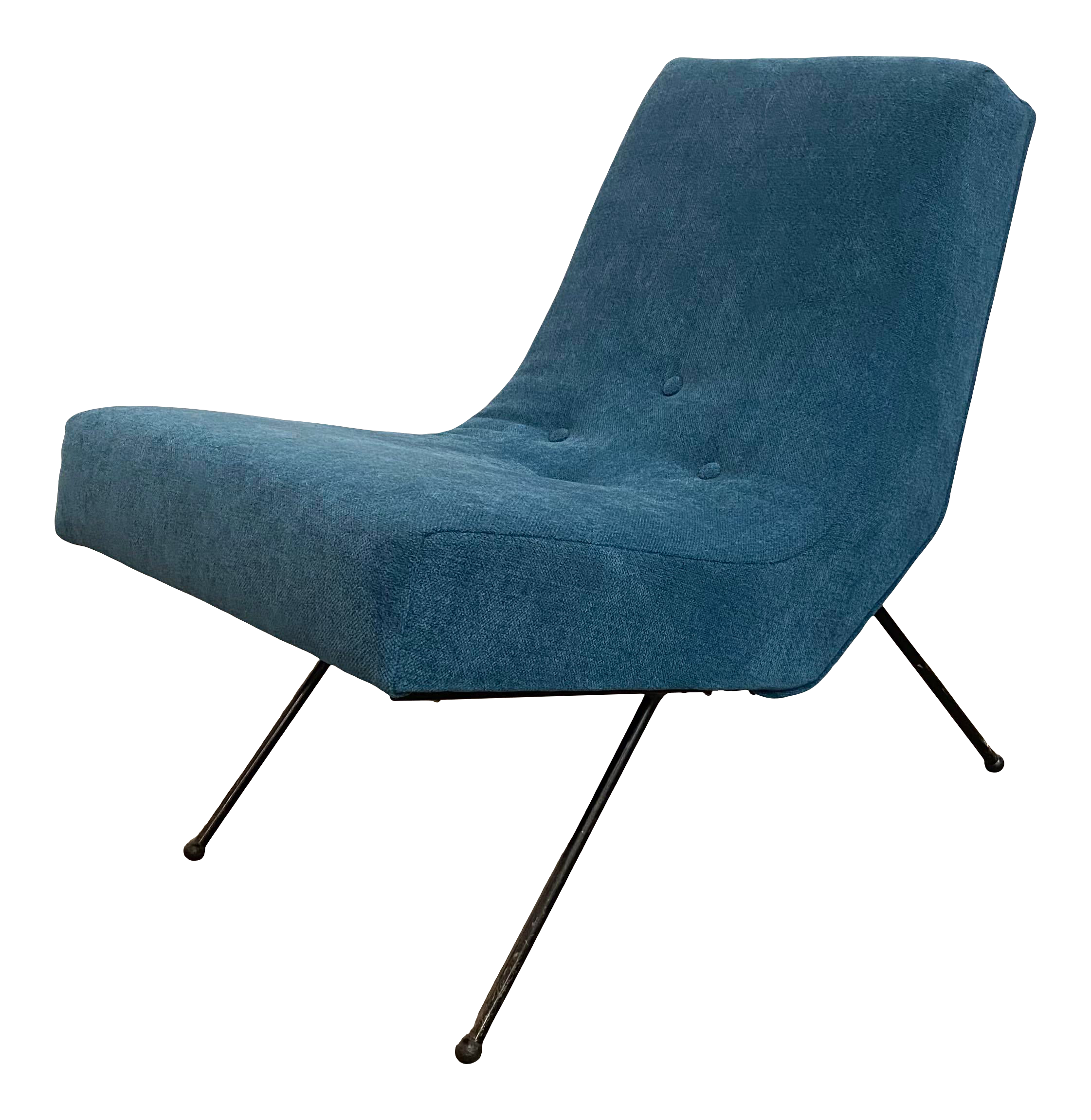 Iron Slipper Chair by Adrian Pearsall 1960s