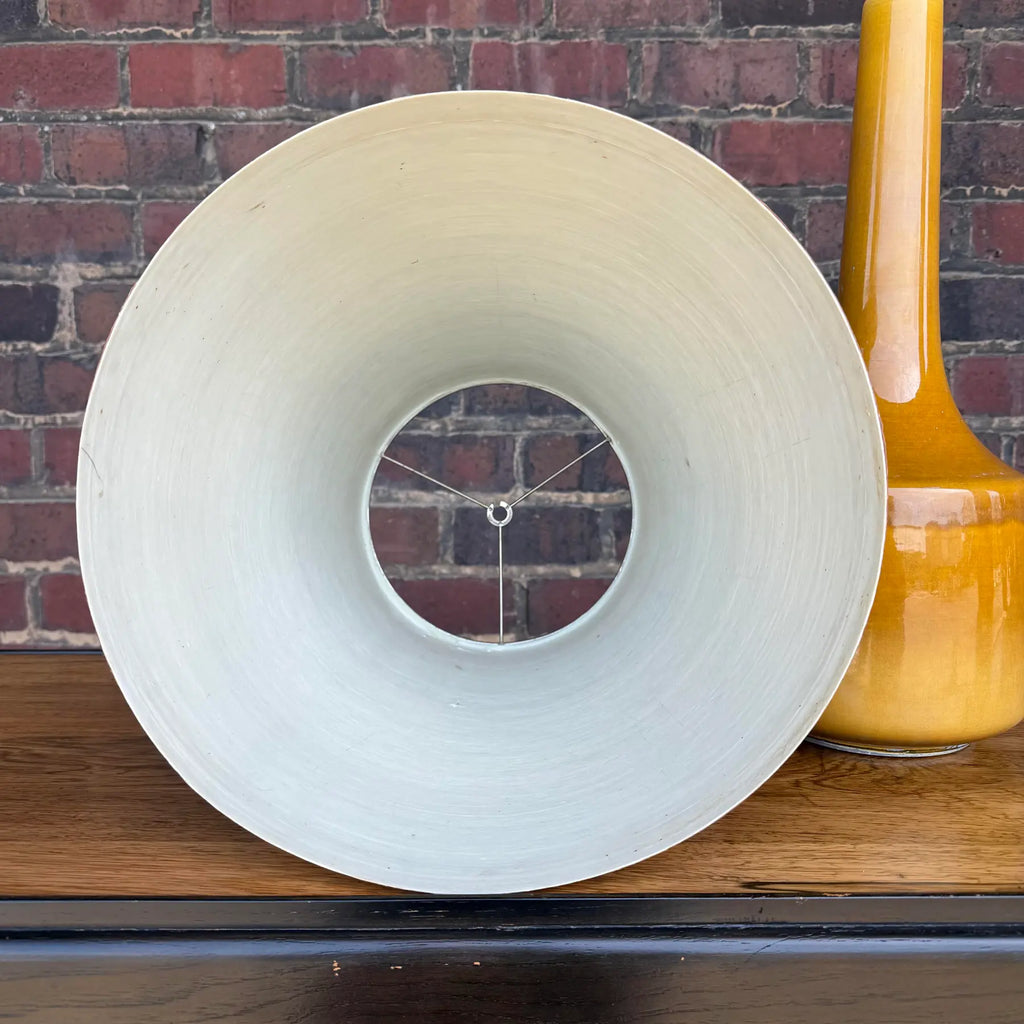 1960s Mid-Century Modern Lotte and Gunnar Bostlund Danish Gold Yellow Ceramic Table Lamp