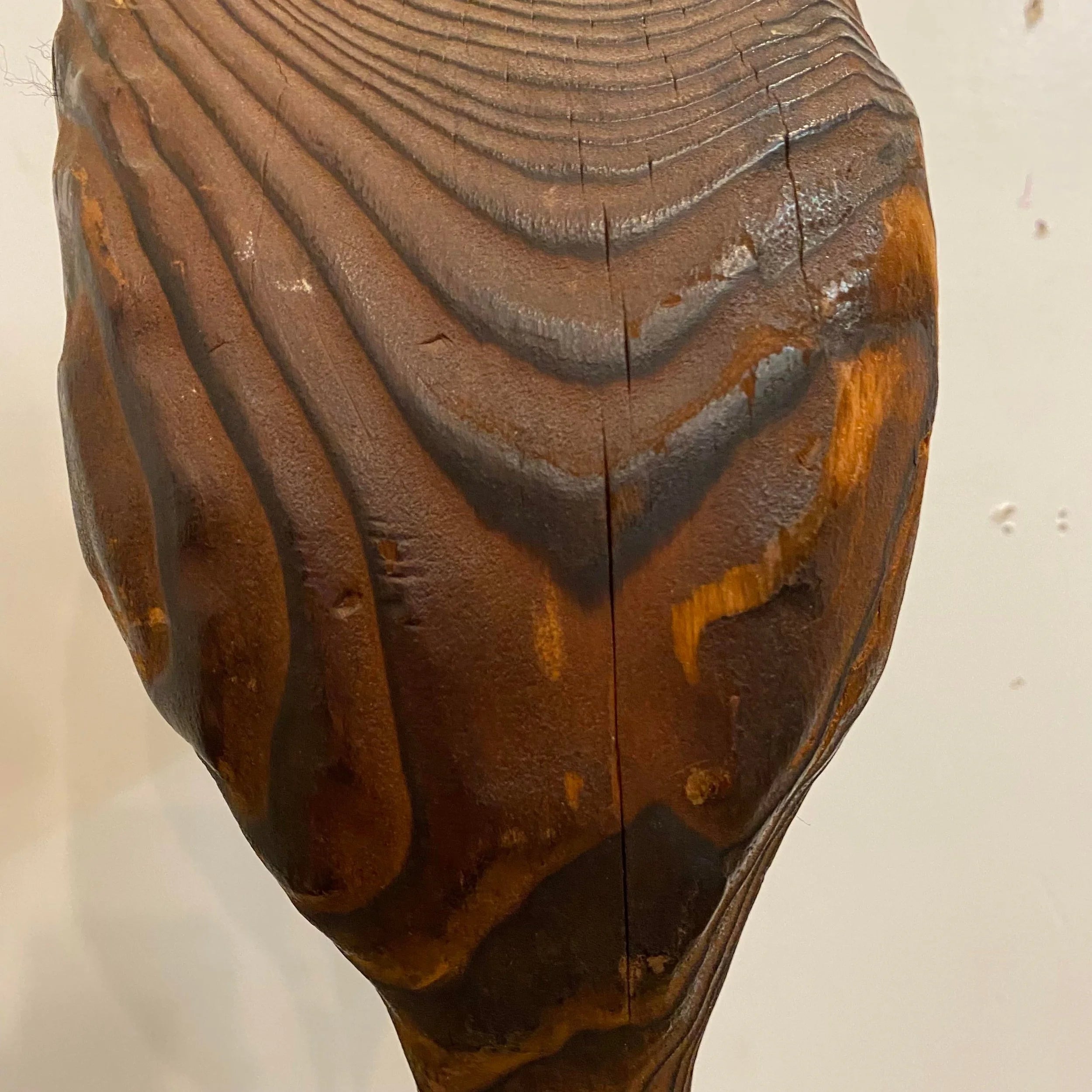1960s Mid-Century Modern Witco Wood Carved Cat