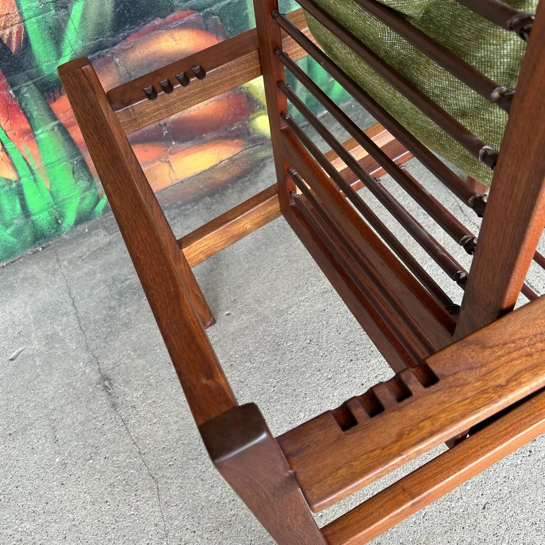 1969 Studio Made Arden Riddle Lounge Chair and Ottoman
