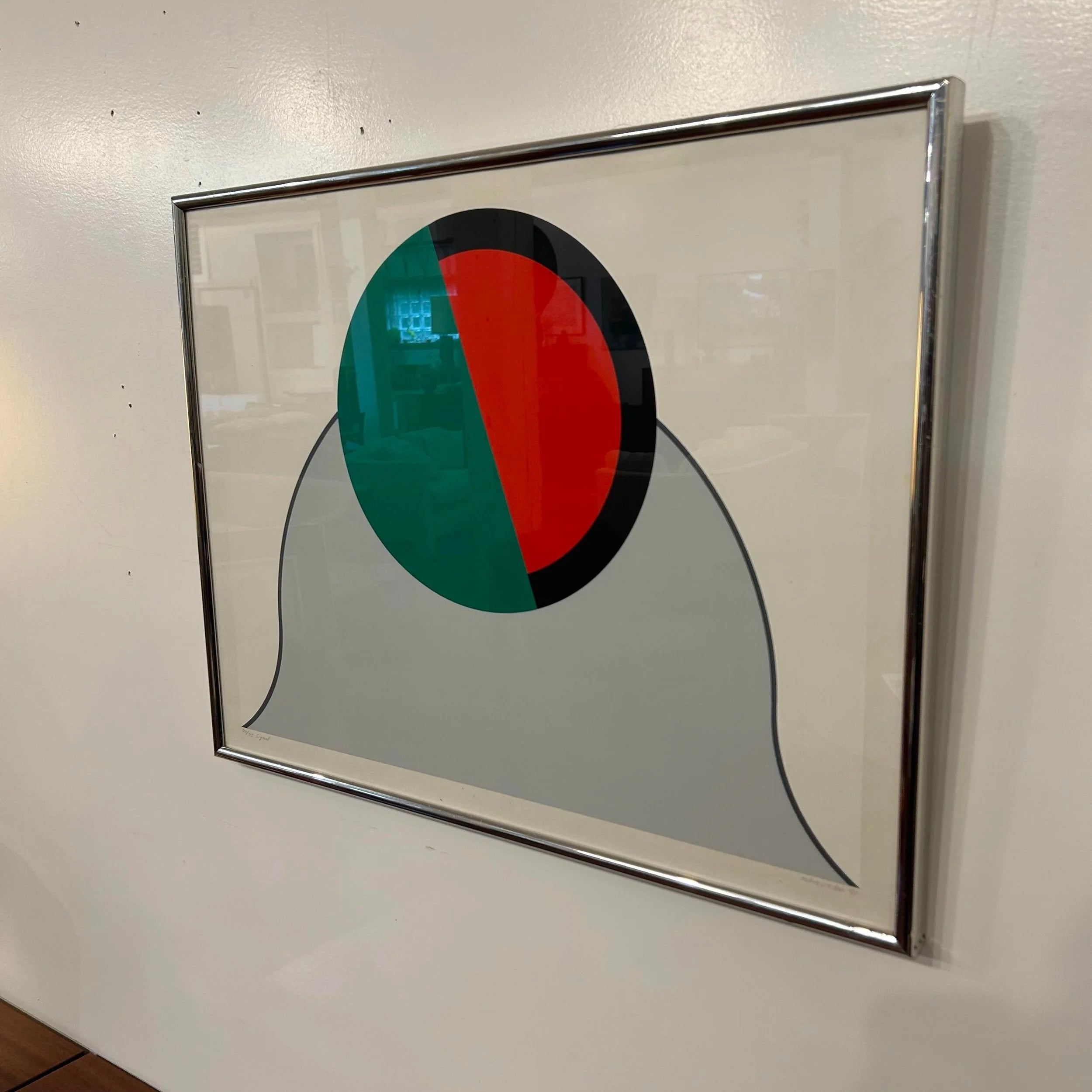 1971 Takesada Matsutani “Signal” Lithograph 70/75