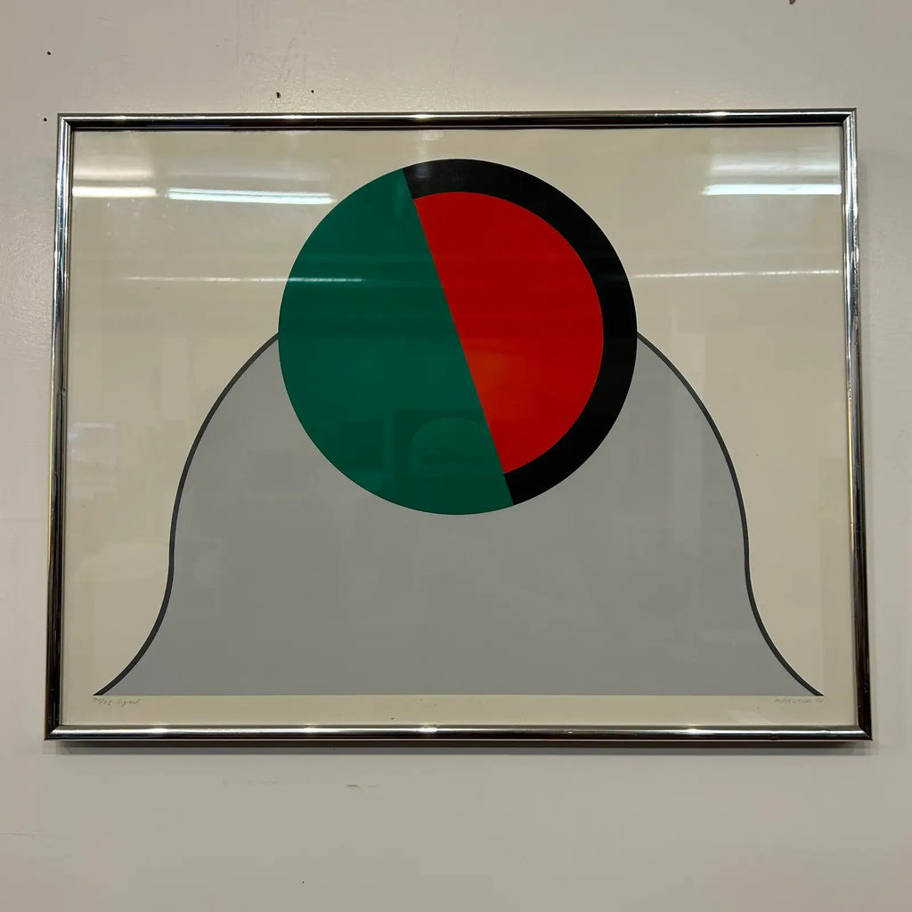 1971 Takesada Matsutani “Signal” Lithograph 70/75