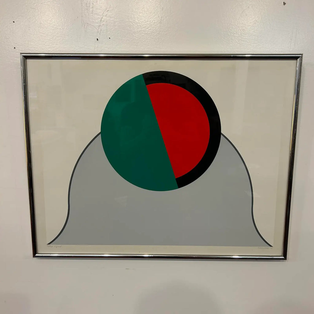 1971 Takesada Matsutani “Signal” Lithograph 70/75