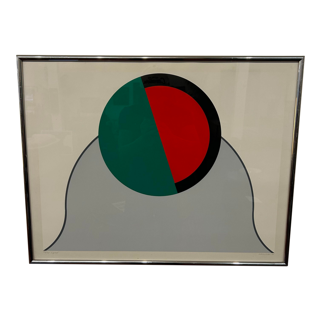 1971 Takesada Matsutani “Signal” Lithograph 70/75