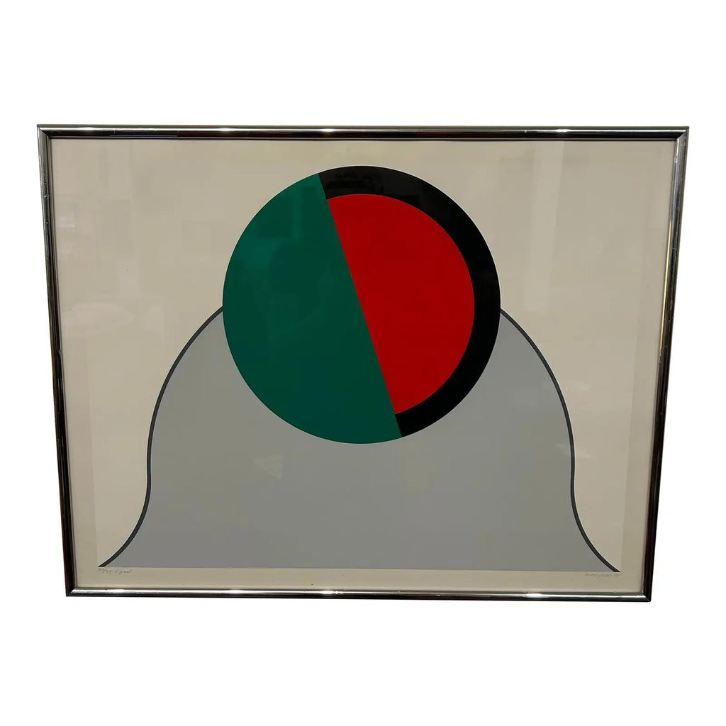 1971 Takesada Matsutani “Signal” Lithograph 70/75