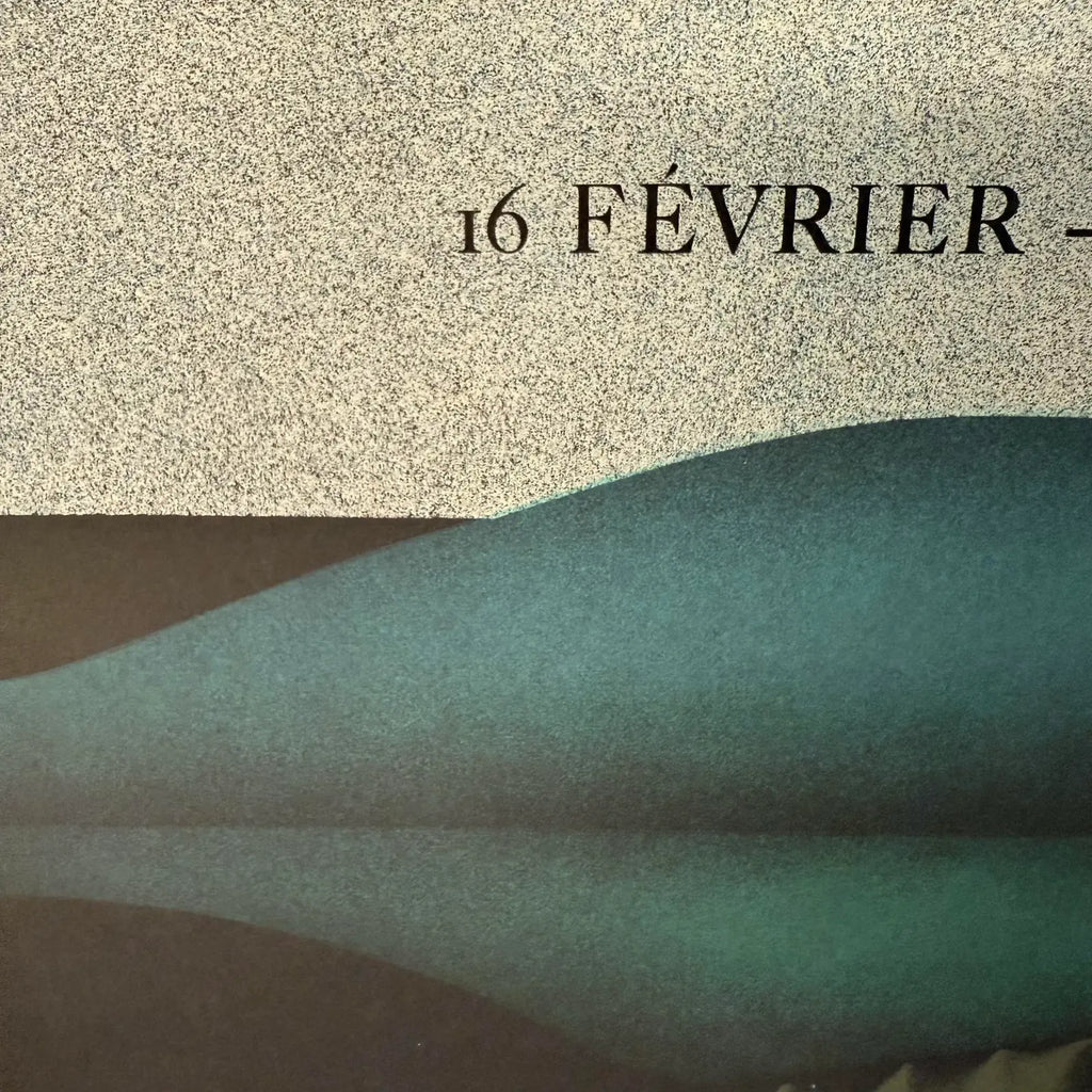 1976 Paul Wunderlich Lithographs Exhibition Poster