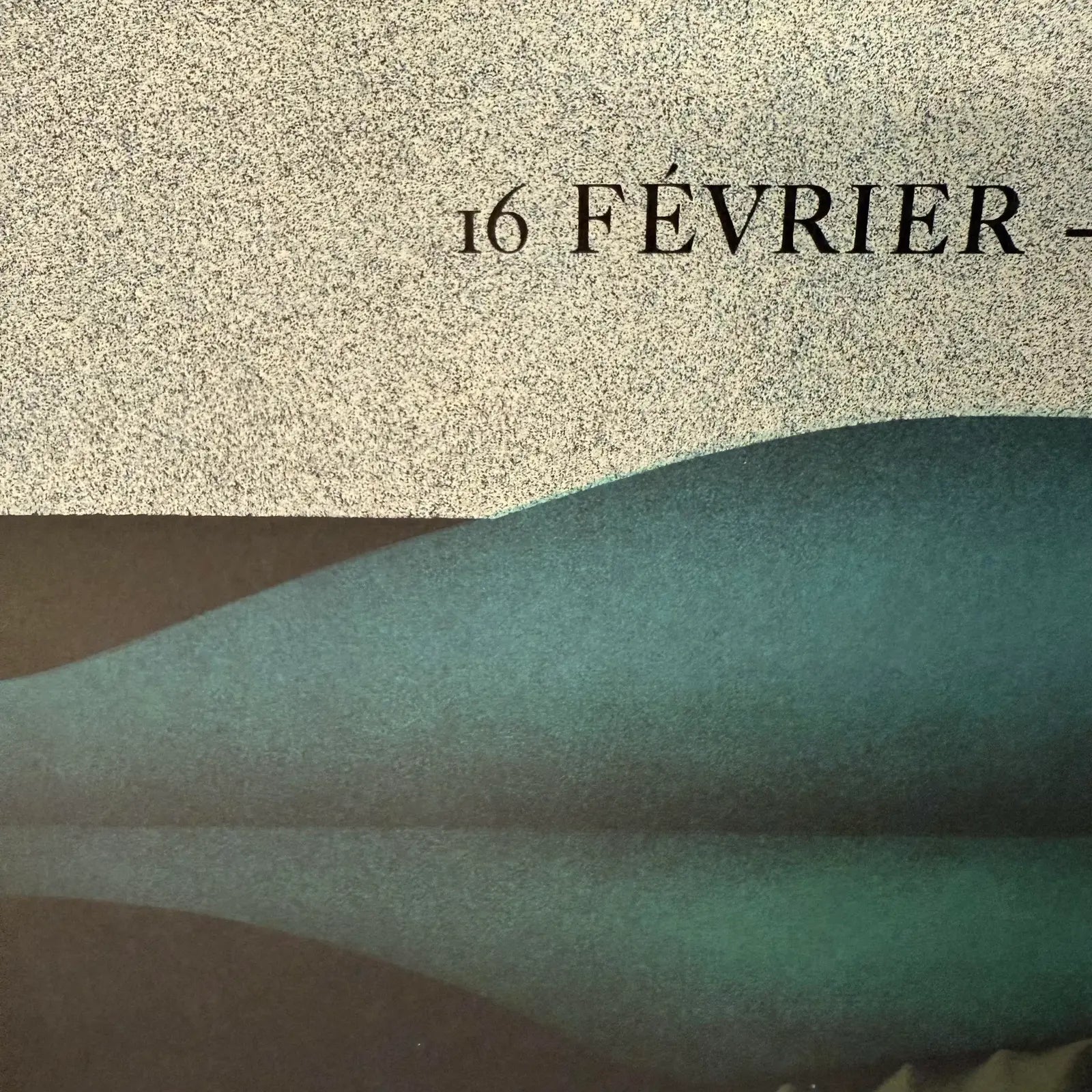 1976 Paul Wunderlich Lithographs Exhibition Poster