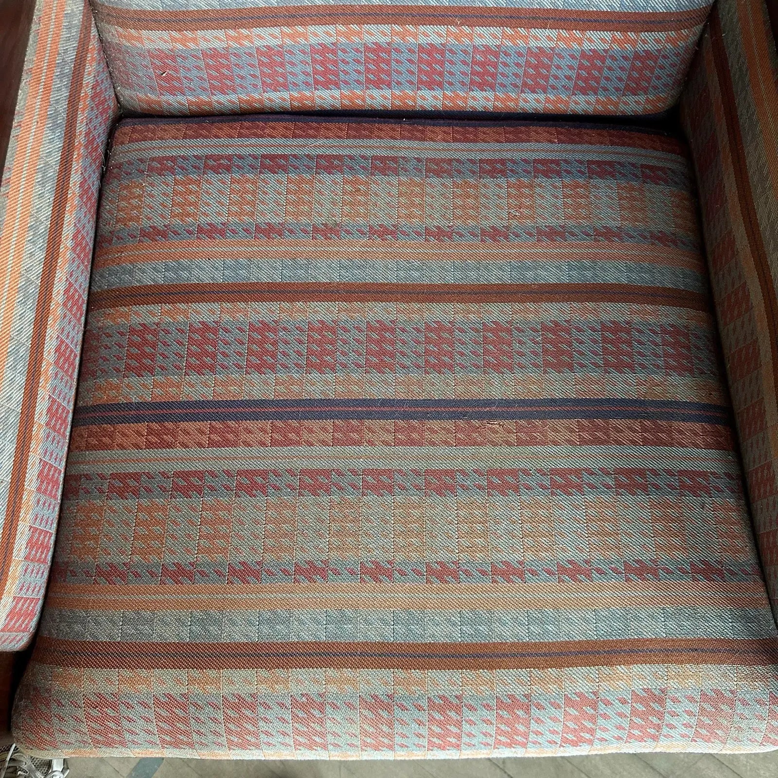 1980s David Edward Company Club Chair