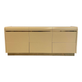 1980s Lane Brass 9 Drawer Low Dresser