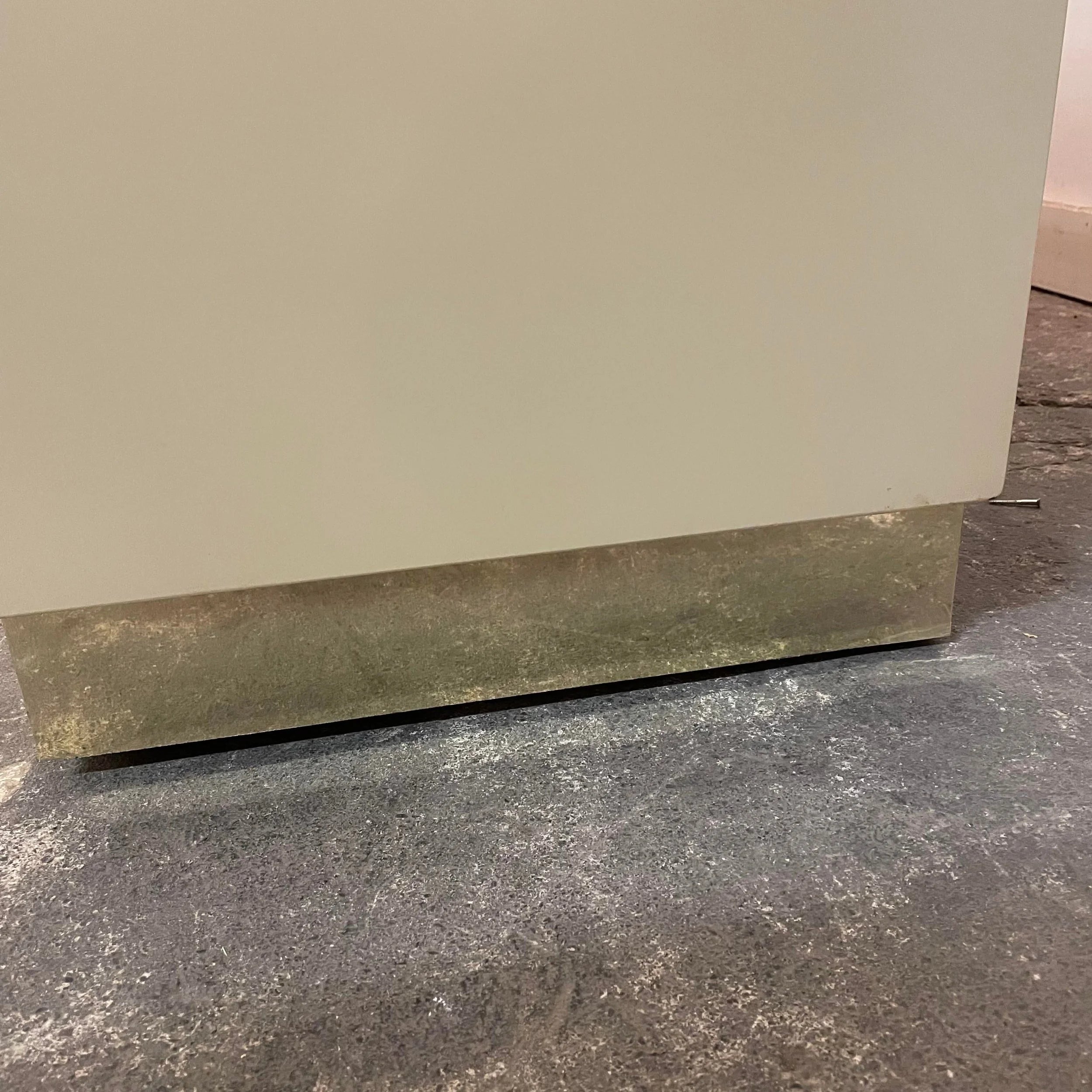 1980s Lane Brass 9 Drawer Low Dresser