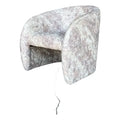 1980s Postmodern Brayton International Barrel-Backed Lounge Chair