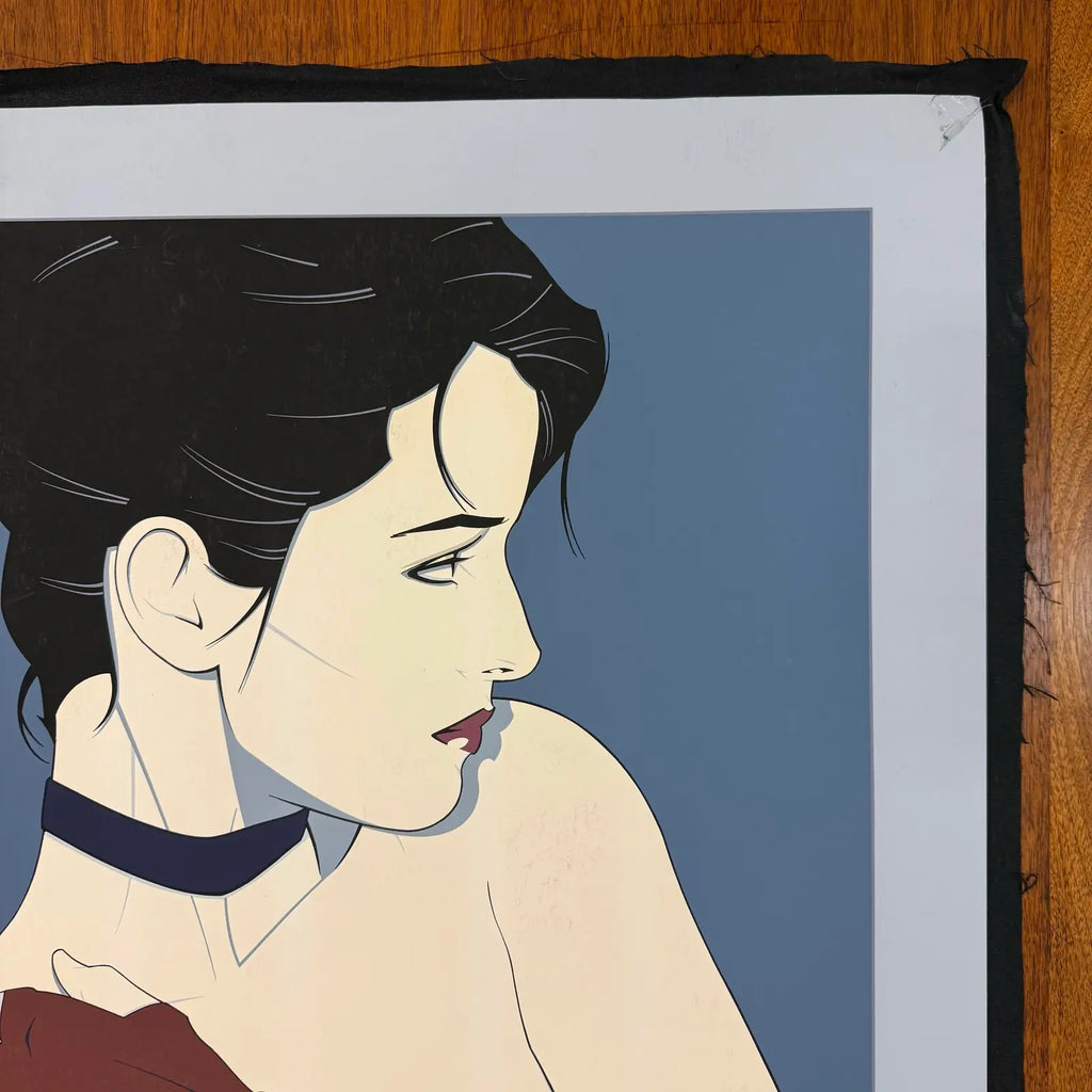 1985 Patrick Nagel "Commemorative #6" Serigraph Print
