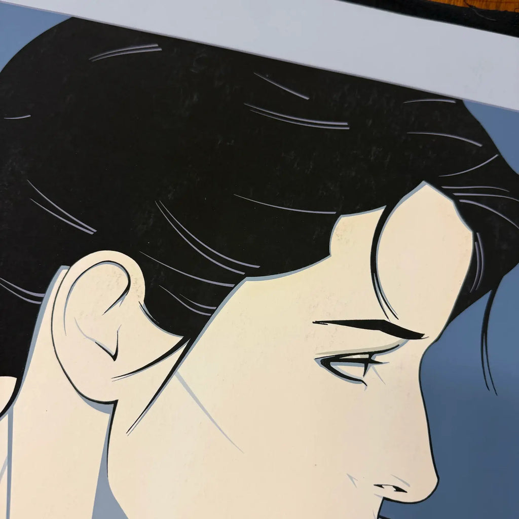 1985 Patrick Nagel "Commemorative #6" Serigraph Print