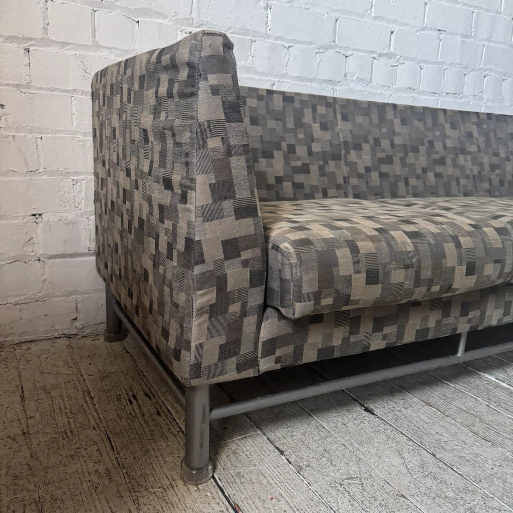 1990s Ettore Sottsass for Knoll Eastside Three Seat Sofa