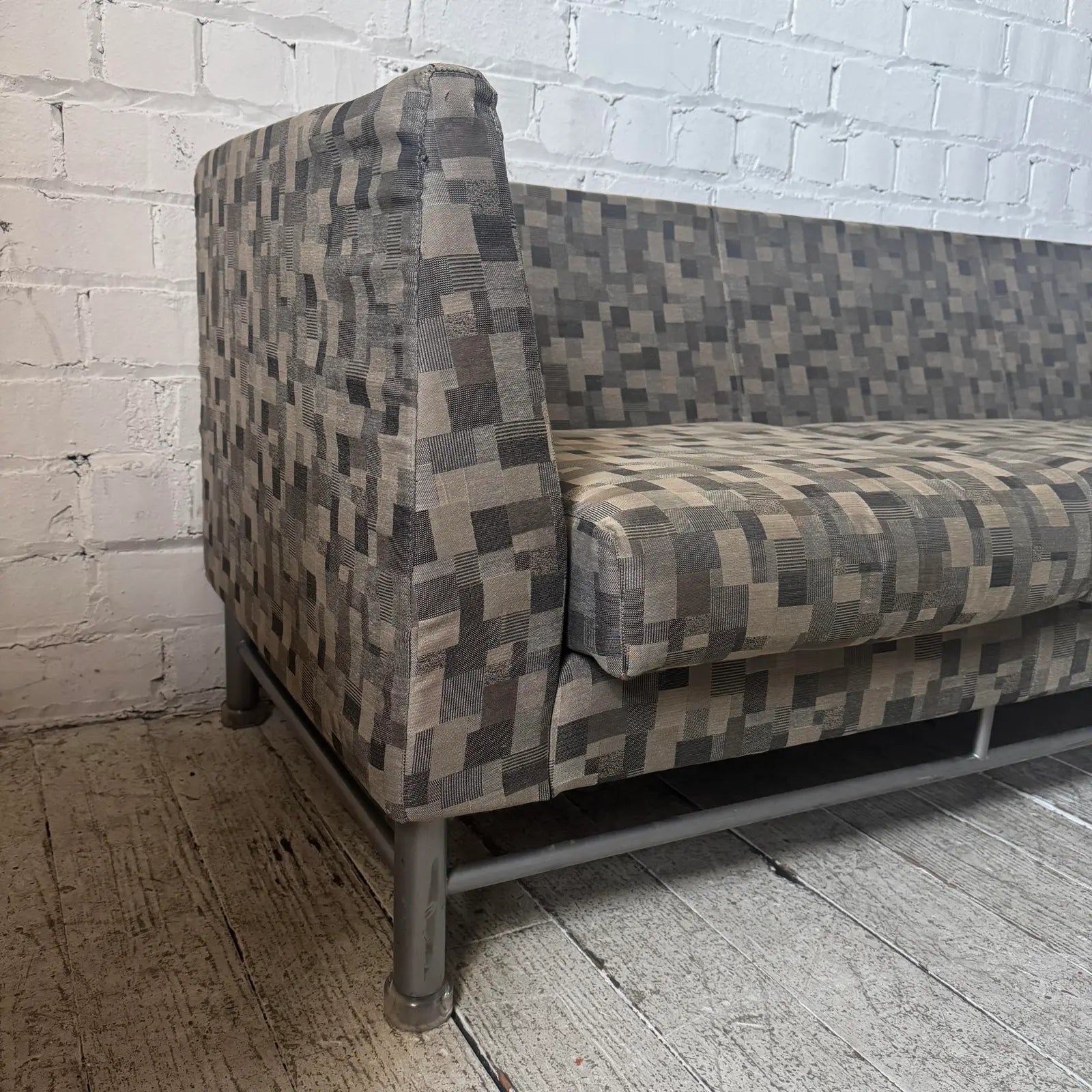 1990s Ettore Sottsass for Knoll Eastside Three Seat Sofa