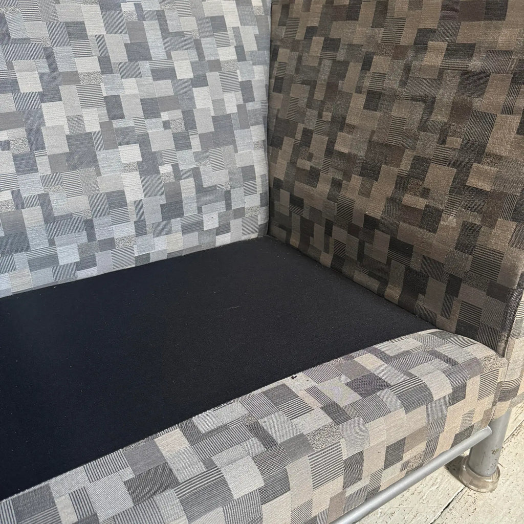 1990s Ettore Sottsass for Knoll Eastside Three Seat Sofa