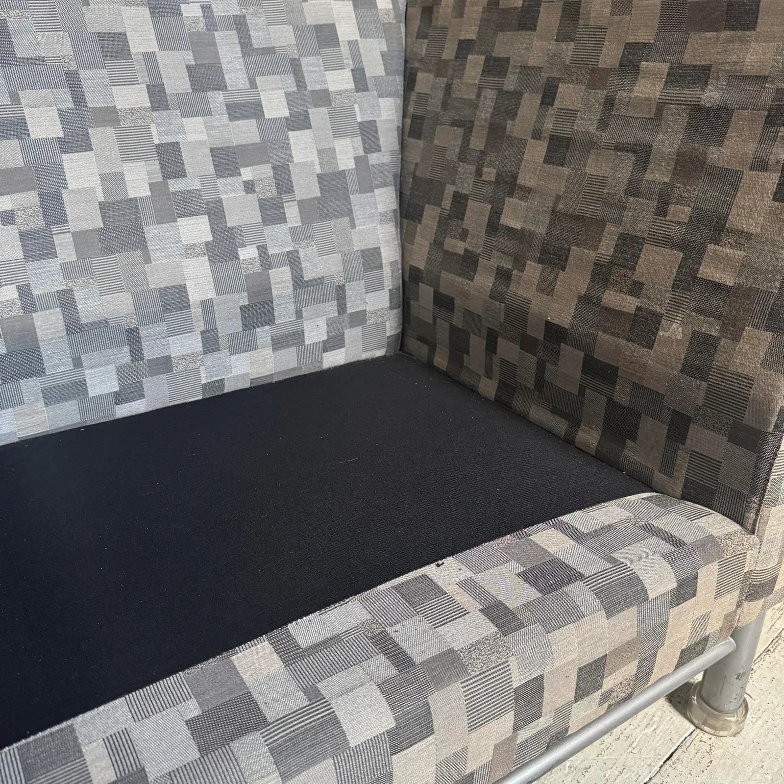 1990s Ettore Sottsass for Knoll Eastside Three Seat Sofa