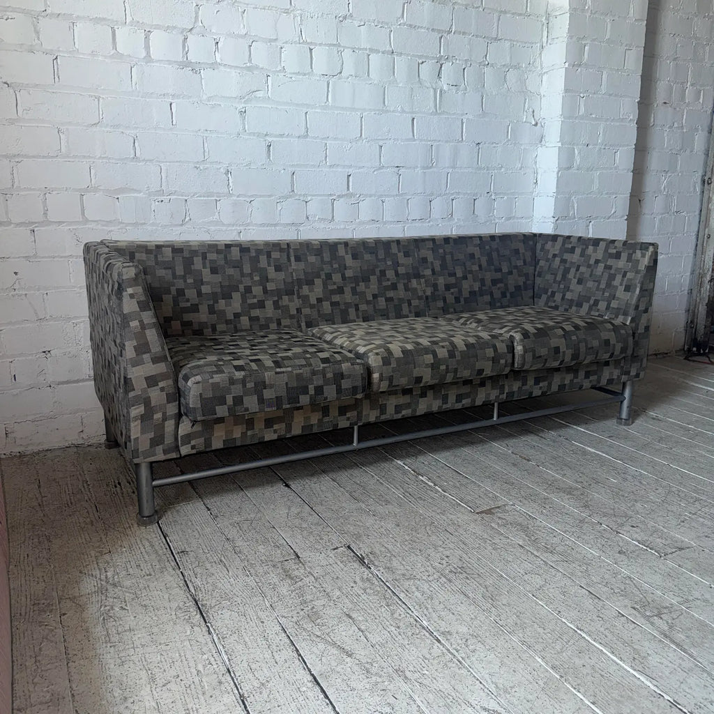 1990s Ettore Sottsass for Knoll Eastside Three Seat Sofa