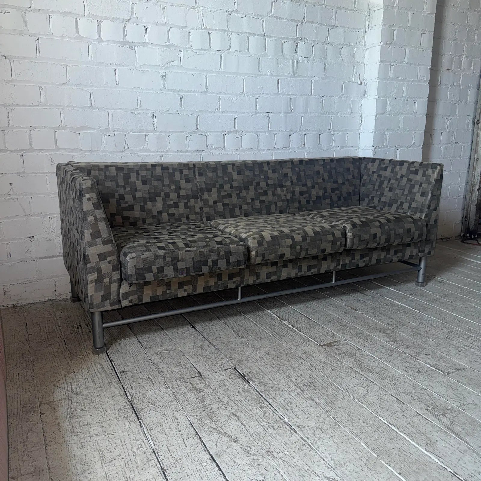 1990s Ettore Sottsass for Knoll Eastside Three Seat Sofa