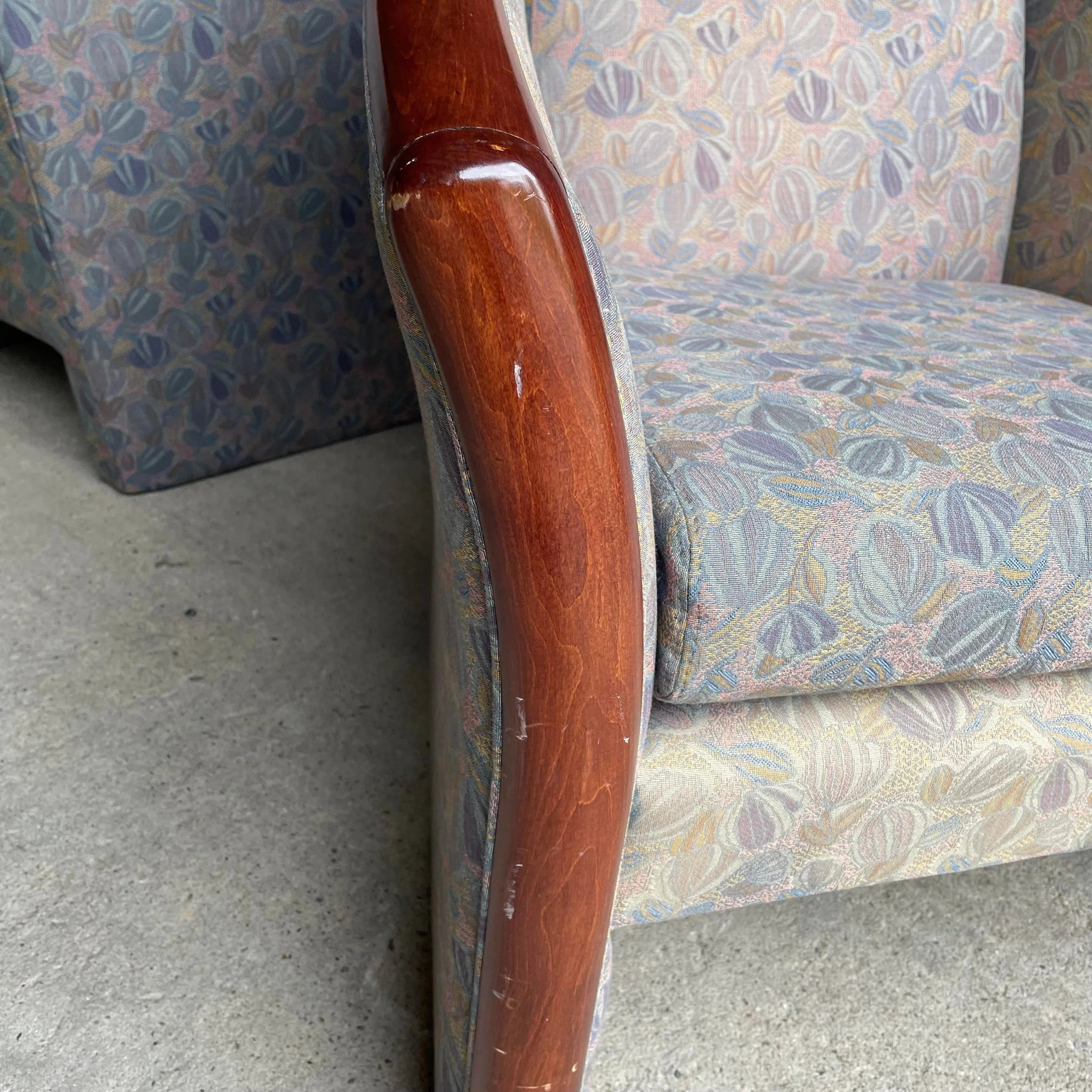 1990s Vintage Gunlocke Club Chairs - a Pair