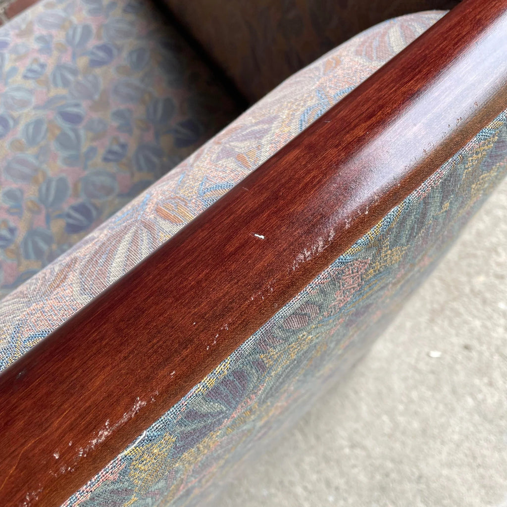 1990s Vintage Gunlocke Club Chairs - a Pair