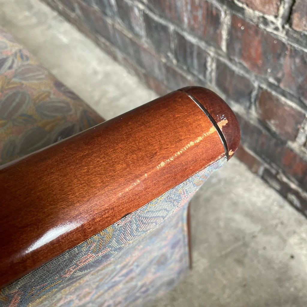 1990s Vintage Gunlocke Club Chairs - a Pair