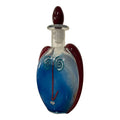 1993 Fineline Studios by Kerry Feldman Handblown Glass Decanter With Face