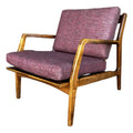 Dux Lounge Chair With New Foam and Fabric Straps (Pink Blend)
