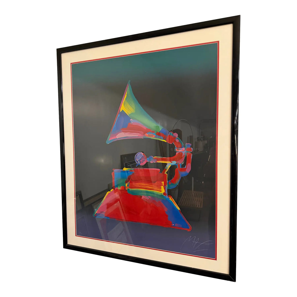 Peter Max – “The Grammy” Limited Edition Serigraph (1989), Signed and Numbered