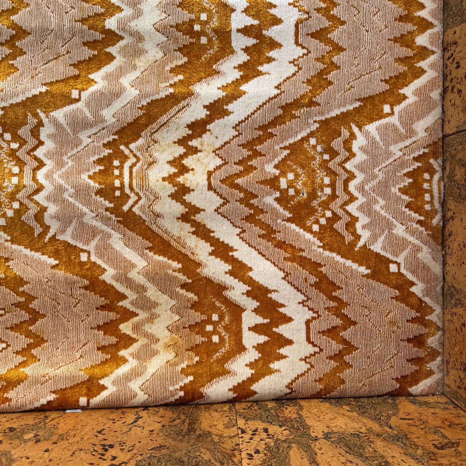 Adrian Pearsall Chrome & Cork Loveseat Sofa for Craft Associates (2 of 2)