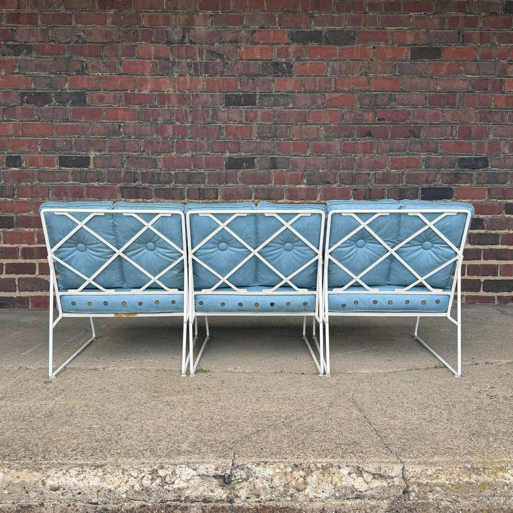 Very Rare Sectional Salterini Outdoor Patio Sofa Maurizio Tempestini