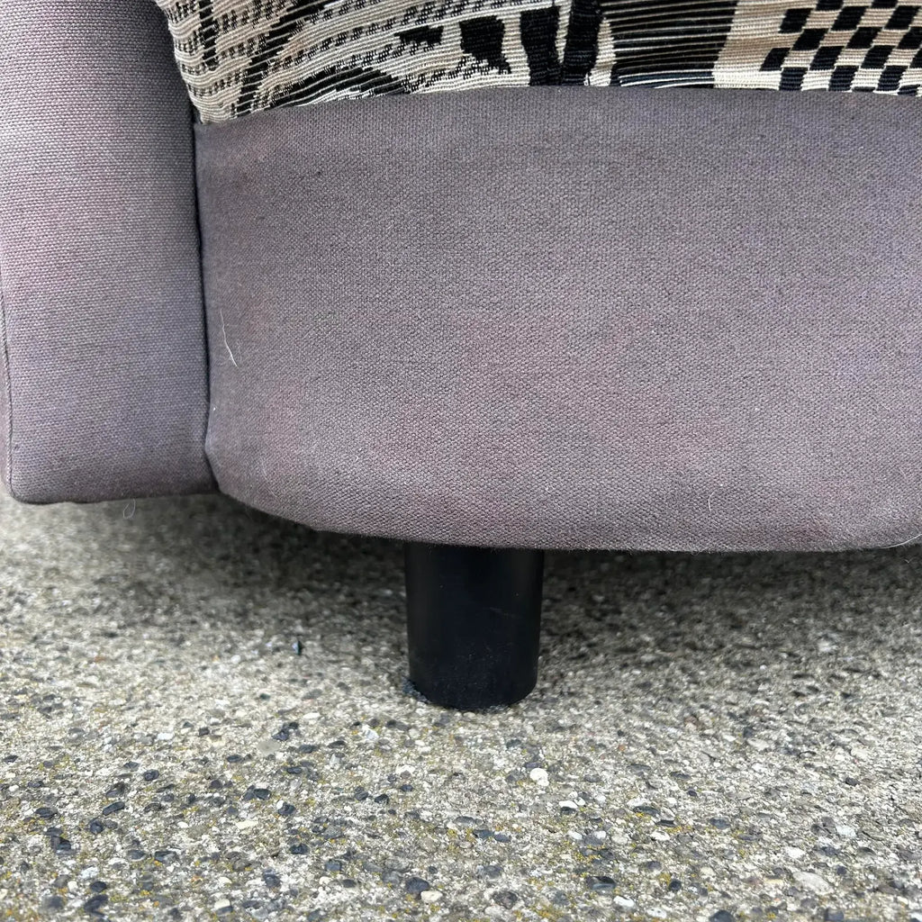 3 Piece Kagan Style Curved Sofa