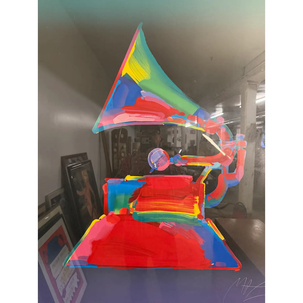 Peter Max – “The Grammy” Limited Edition Serigraph (1989), Signed and Numbered