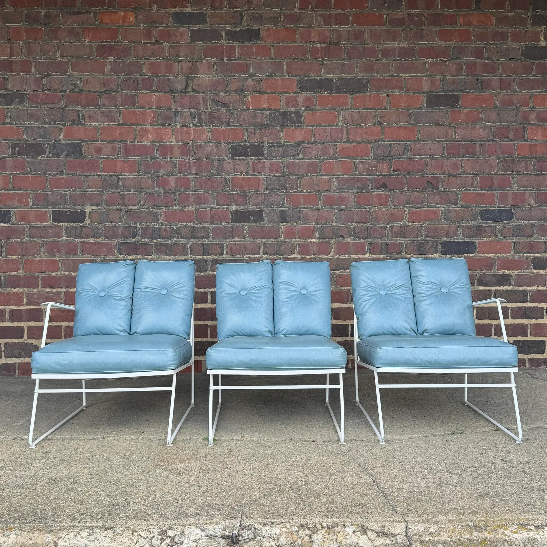 Very Rare Sectional Salterini Outdoor Patio Sofa Maurizio Tempestini