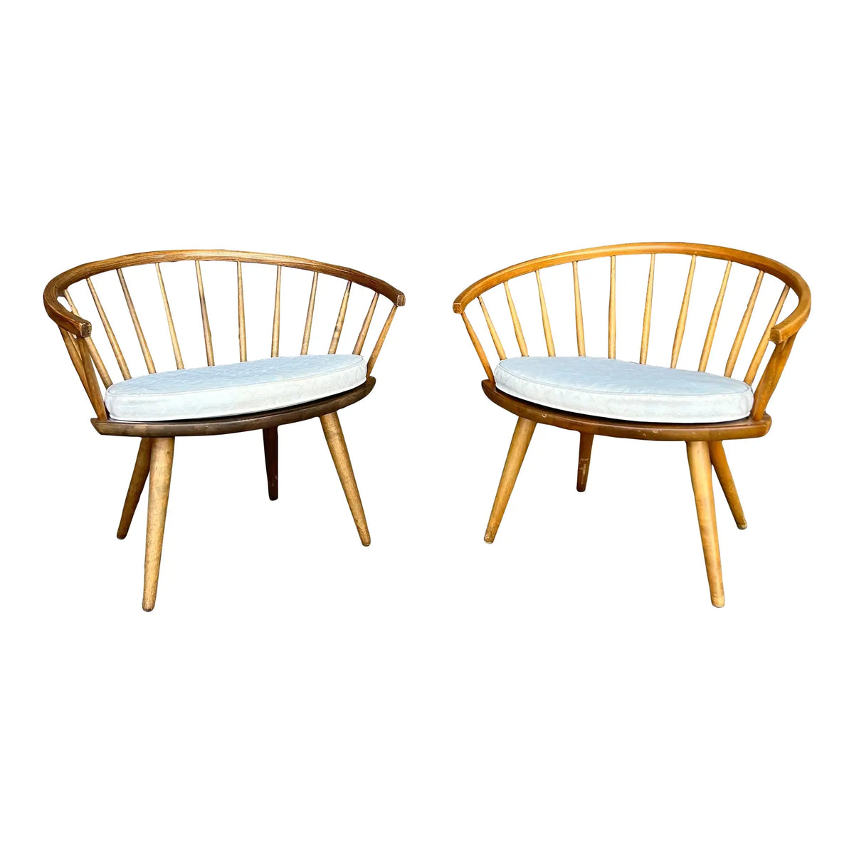 Pair of Yngve Ekstrom Arka Lounge Chairs