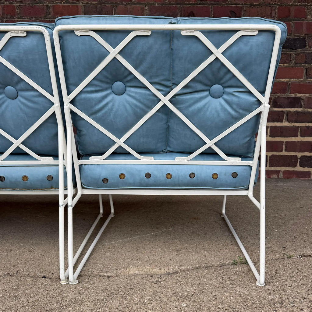 Very Rare Sectional Salterini Outdoor Patio Sofa Maurizio Tempestini