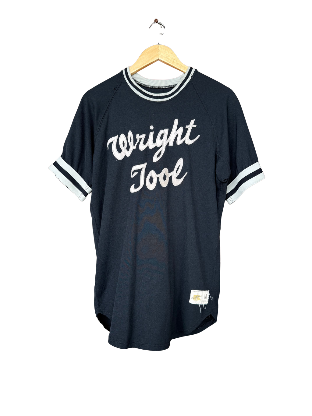 Vintage Black and Gray Softball Team Jersey Size Medium