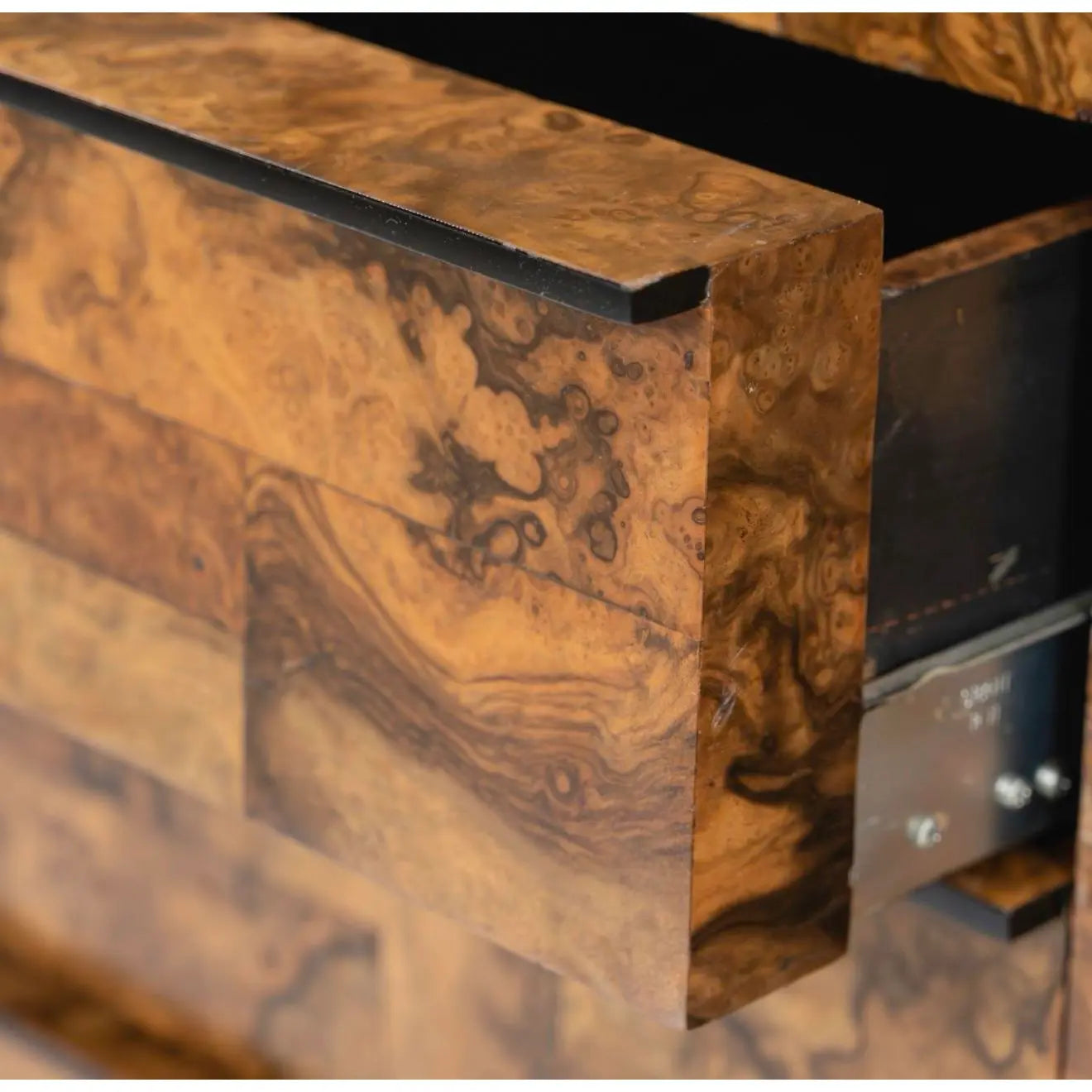 Paul Evans Patchwork Dark Burl Credenza / Dresser