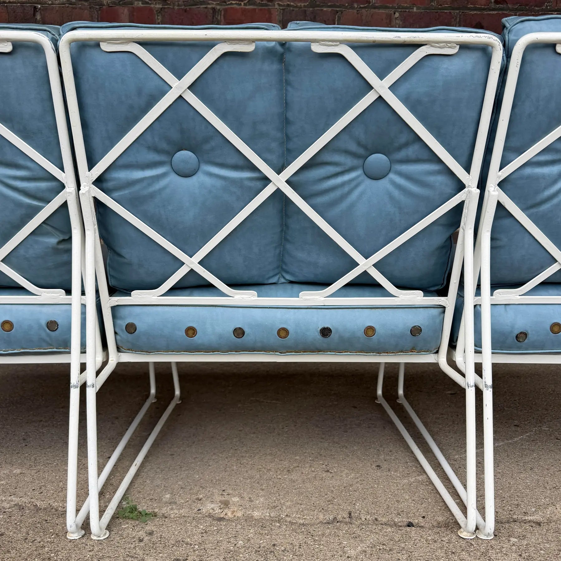 Very Rare Sectional Salterini Outdoor Patio Sofa Maurizio Tempestini
