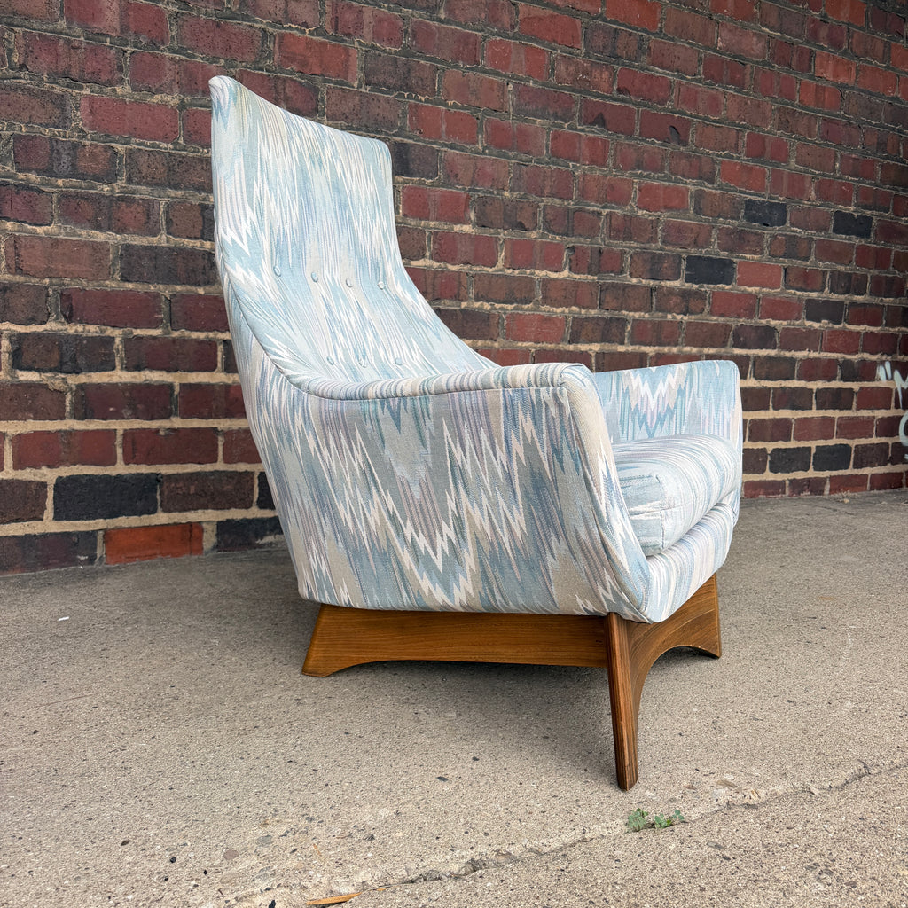 Pearsall Style High Back Chair
